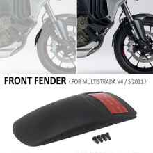 (Front Fender) NEW Motorcycle Front Rear Wheel Hugger Extension Mudguard Extender Fender Splash Guard For Ducati Multistrada V4 S V4S 2021 2022
