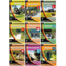 Roztocze. Guide til cykelruter + 9 turistkort