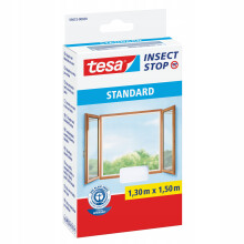 Rede mosquiteira - tesa - Padrão - 1,3 m x 1,5 mm - Fecho de velcro - Branco