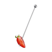Stålspyd til snacks og cocktails Cilio Cocktail 6 stk. længde 10,5 cm