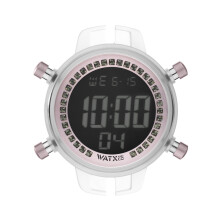 WATXANDCO RWA1059 rannekello. Laatikko, musta. Naisten.