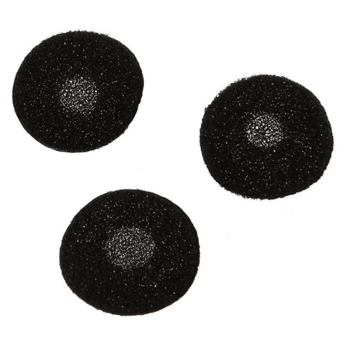 600 Pcs Black Sponge Earbud Headphone Cap Ear Pads Cover Replacement 2