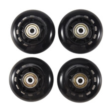 4Pcs Roller Skates Rubber Wheels Anti-Skid Mute Wear-Resistant Roller Skates Roller Skate Accessories