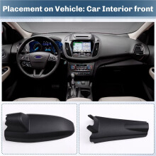 1Set Top&Bottom Rain Sensor Trim Cover DV4B-17D568AA3JA6 DV4B17D550AA3JA6 for Escape 13-19 Indoor Mirror Cover LHD