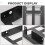 Double Layer SSD Metal Frame 2.5 To 3.5 Internal Mounting Computer SSD Hard Drive Dual Desktop Converter Adapter Bracket 2