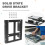 Double Layer SSD Metal Frame 2.5 To 3.5 Internal Mounting Computer SSD Hard Drive Dual Desktop Converter Adapter Bracket 3