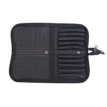 38Cm Artist Paint Brush Holder Zippered Brush Case for Oil Acrylic Watercolor Brush Breathable Painting Kit