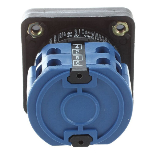 3X 660V 20A 6 Terminals 4 Positions Rotary Cam Changeover 2