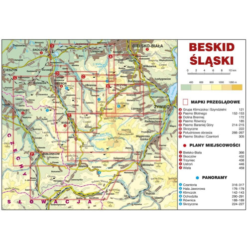Schlesiske Beskider. Guide. Rewasz
