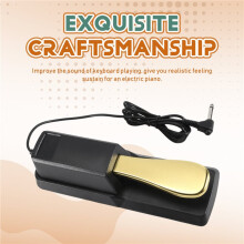 Universal Sustain Pedal Non-Slip Pedal Durable for Keyboard MIDI Keyboard Synthesizer and Piano