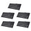 5X Compact Wired Keyboard USB - Ultra-Thin Keyboard for PC  Gaming Keyboard Black 1