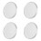 4X Pizza Pan/Bricka, Smal Kant, Aluminium, 16 Tum 1