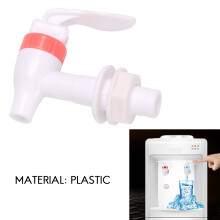 Spare Part Faucet Plastic Tap Drain Tap Dispenser White