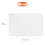 Transparent Kitchen Mat,Coffee Table Mat,Table Protector,Waterproof Placemats,Worktop Saver,Placemat Set 4 Pieces 6