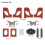 Gitarrstativ, Hopfällbart Golvstativ för Gitarr, Justerbart Gitarrstativ Musikställhållare Gitarrdel 6