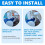2Pack Pool Cleaner  Float A20 for   180 280 360 380, Pool Cleaner Ballast Float Replacement 3