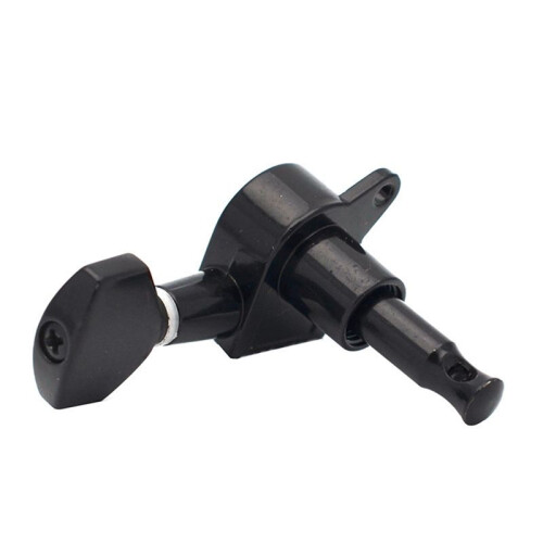 Black Locking Guitar Machine Heads Tuners Gear A 2