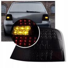 SMUKKE LED BAGLYGTER TIL VW GOLF 4 FRA 1998 TIL 2004 SORTE LED BLINKLYGTER