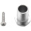 6 Pieces Silver Acoustic Guitar Machine Heads Knobs Guitar String Tuning Peg Tuner(3 for Left + 3 for Right) 8