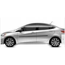 Honda Accord Sedan (VII, 02-08) - Chrome Side Door Mouldings