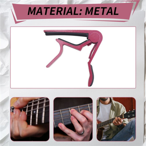 Clamp Key Trigger Capo for Acoustic Electric Classic Guitar () 2