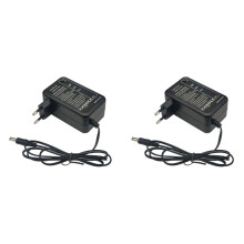2X Adattatore di Alimentazione di Backup UPS 5V 9V 12V 18,5Wh 5000mAh Uscita 5,5x2,1mm per Modem Router Wireless Telecamera CCTV Spina UE