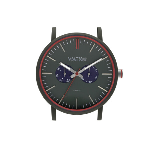 WATXANDCO WXCA2716 rannekello. LAATIKKO, vihreä. Unisex.