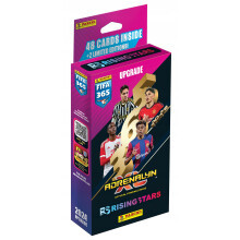 PANINI FIFA 365 ADRENALYN 2024 OPGRADERINGSBOX RISING STAR 48 KORT + 2 BEGRÆNSET