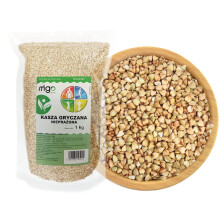 Uristede boghvedegryn (1 kg) - MIGOgroup