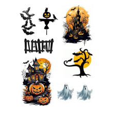Vaffelpynt til HALLOWEEN kagevaffel til kage A4