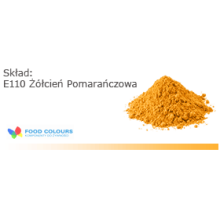 Frugtfarvepulver 5g ORANGE