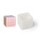 Silikone lysform, rombeformet terning, 70x70x65 mm 1