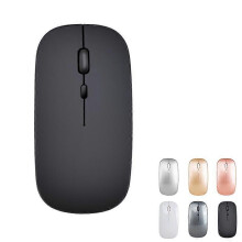 (Black) Bluetooth Wireless Mouse Pc Wireless Mouse Computer Laptop Notebook Wireless Mouse 2.4g