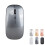 (Gray) Bluetooth Wireless Mouse Pc Wireless Mouse Computer Laptop Notebook Wireless Mouse 2.4g 1