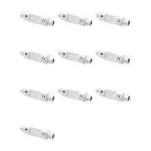 10X 1 en 1 Sortie POE Répéteur Extension de Réseau Étanche 250 M Extension 1 en 2 Sortie 48 V Poe IEEE 802.3Af