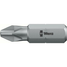 1/4" stærk krydsbor til krydshovedskruer DIN3126C6.3 PH2x25mm Wera