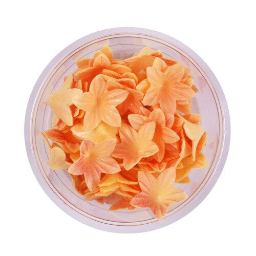 Mini tevaffelblomster 50 stk.
