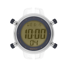 WATXANDCO RWA1131 Rannekello. Laatikko, Sininen. Unisex.