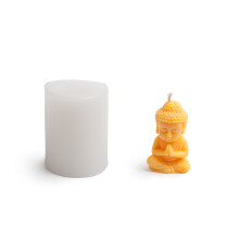 Silikoneform til Buddha-lys 5,5x4,8x7,4 cm