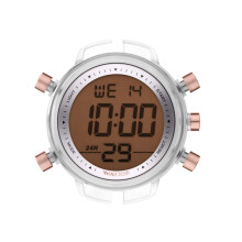 WATXANDCO RWA1778 -kello. Laatikko, hopeanvärinen. Unisex.