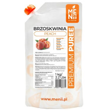 Hedelmämassa PERSIKKA 1kg PremiumPuree MENii