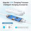 4X AMVR 18W Rechargeable VR Link Cable for Quest 3/3S /2 /Pro Type-C USB Cable for Pico4 /Ultra Compatible PC 6