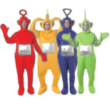(xl, red) 4 Color Teletubbies Role Adult Funny Costume_y