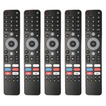5X Universal TVs Remote Control for DEXP, , CHIQ - for Multiple Models,Infrared