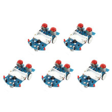 5X Practice Soldering Learning Electronics Kit Car Project Kits Track Following RCar DIY Kit DIY Electronic Kit