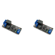 2X K202 DC12V Laag Stroomverbruik Draaibare Relaisknop Vingerafdrukbesturingskaart voor Vingerafdruktoegangscontrolesysteem