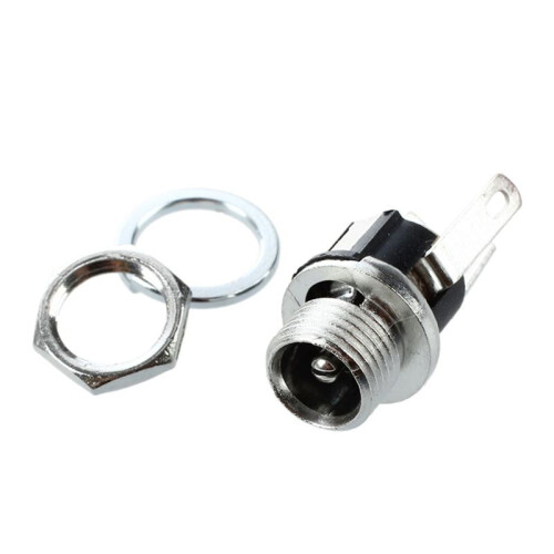 15 Pcs 5.5mmx2.1mm  Power Jack Socket Female Panel Mount Connector 1