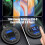3X 12V USB Outlet Dual Quick Charge with Voltmeter and Power , Multifunction USB Charger Adapter 5