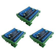 3X 12V 24V 16 in 16 Uit RS485 Afstandsbediening PLC IO-Uitbreidingskaart Modbus RTU Multifunctionele Gemaksmodule