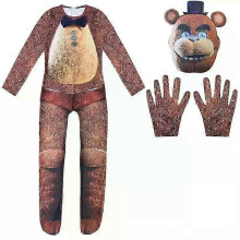 (160, A) Five Nights At Freddy FNAF Costume Halloween Party Ki ds Fancy Cosplay Outfits
